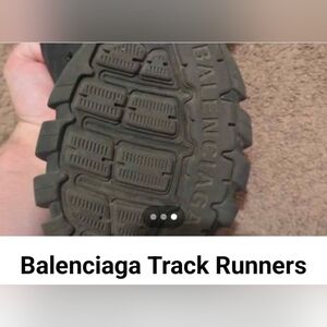 Balenciaga Track Runners Black